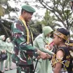 Kunjungan Perdana Pimpinan Tertinggi Kodam VI/Mlw di Satuan Batalyon Kaveleri 13/SL