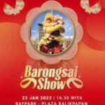 Sambut Tahun Baru Imlek, Mall Living Plaza Balikpapan Gelar Barongsai Show