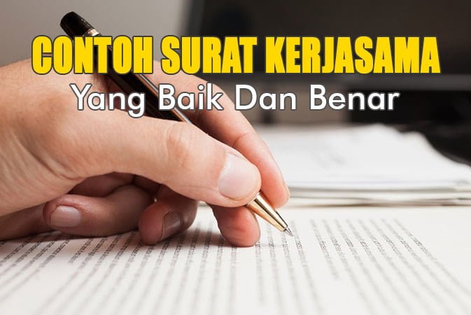 contoh surat kerjasama Contoh Surat Balasan Penawaran Kerjasama yang Baik dan Benar! PROKALTIM