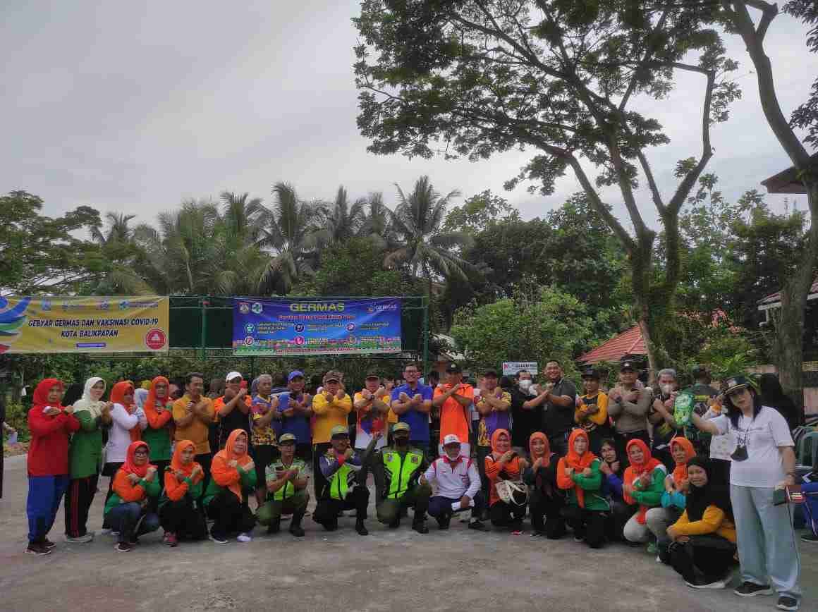 Meriah, Kegiatan Kelurahan Gunung Bahagia Melaksanakan Germas