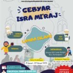 Peringati Isra Mi’raj, Gelar Lomba Mewarnai, Cerdas Cermat, Dai Cilik dan Rebana