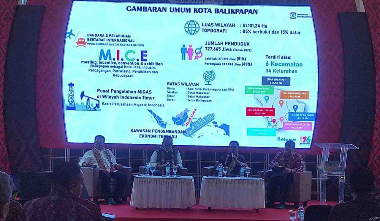 Potensi Daerah Sulbar Diperkenalkan di Balikpapan dengan Pj Gubernur Sulbar