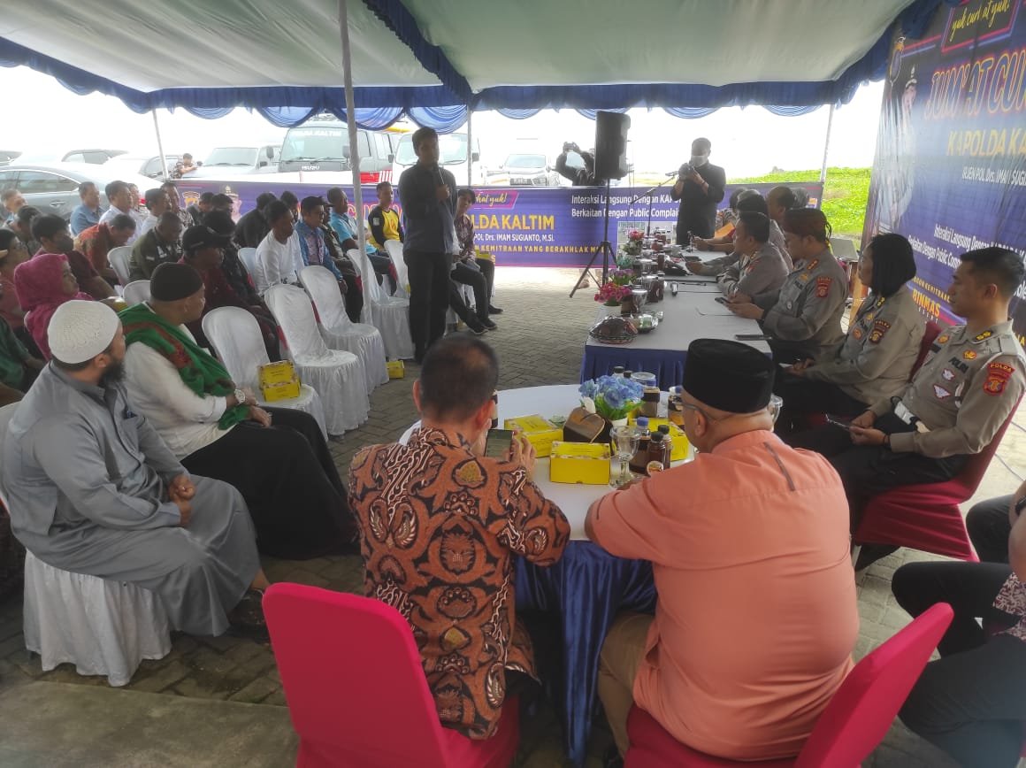 Jumat Curhat Polda Kaltim, Sasar Masyarakat Balikpapan Kota