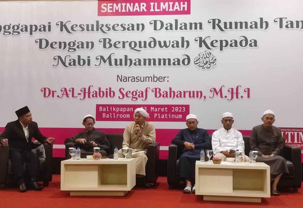 Antusias Gelar Seminar Ilmiah, Keluarga Sakinah dan Pra Nikah, Ini Kata Habib Segaf Baharun