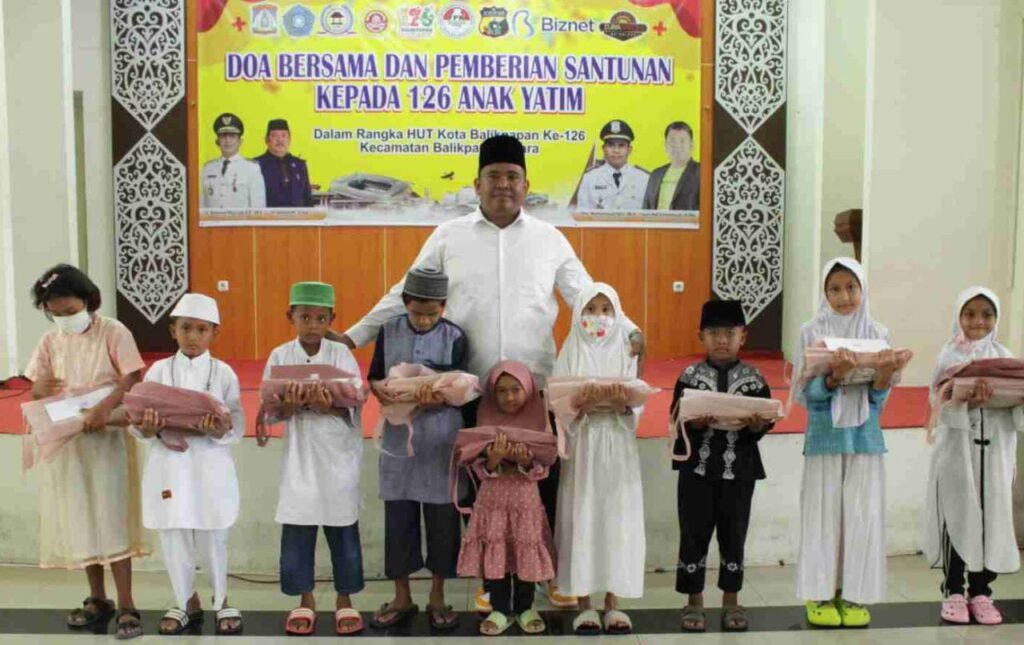 Rangkaian HUT Kota Balikpapan Ke 126, Panitia Balut Santuni Anak Yatim