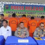 Ditpolairud Polda Kaltim Ungkap Pencurian BBM di Atas Kapal Feri Balikpapan-PPU