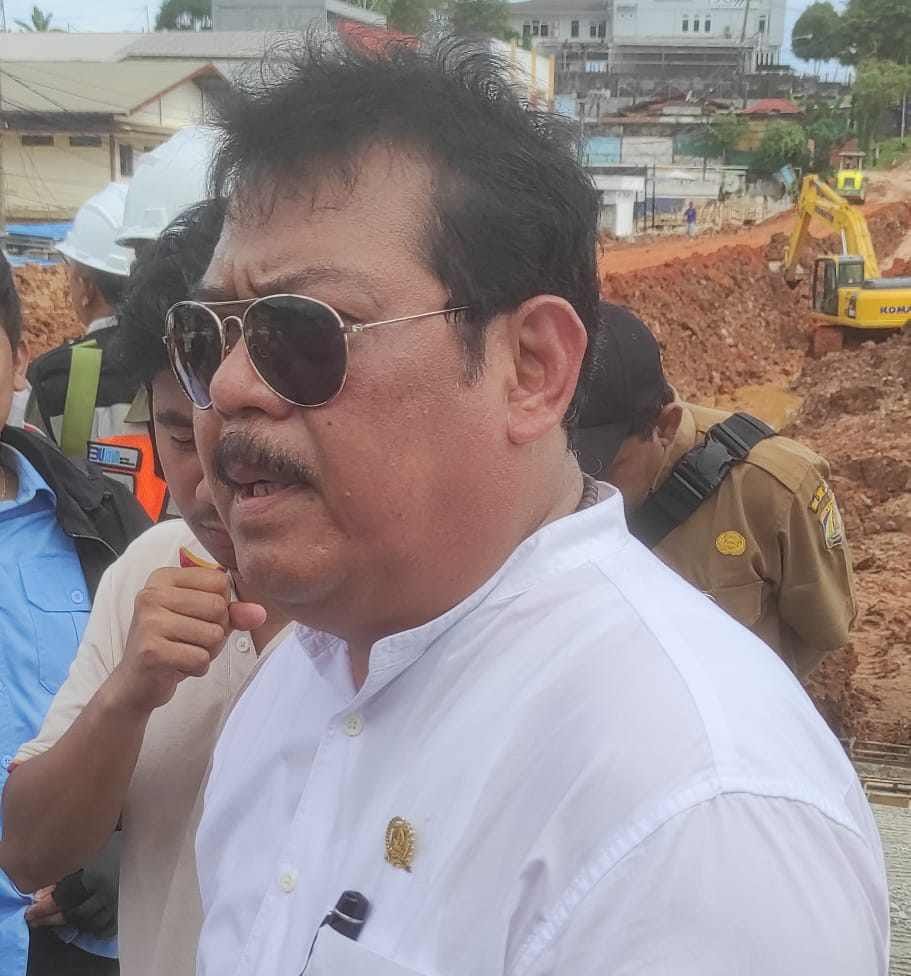 Ketua DPRD Abdulloh Siapkan Pawang Hujan, Terkait Proyek DAS Ampal Terkendala Faktor Hujan