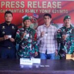 Yonif 621/Manuntung Berhasil Kembali Menggagalkan Penyelundupan 149,69 Gram Sabu