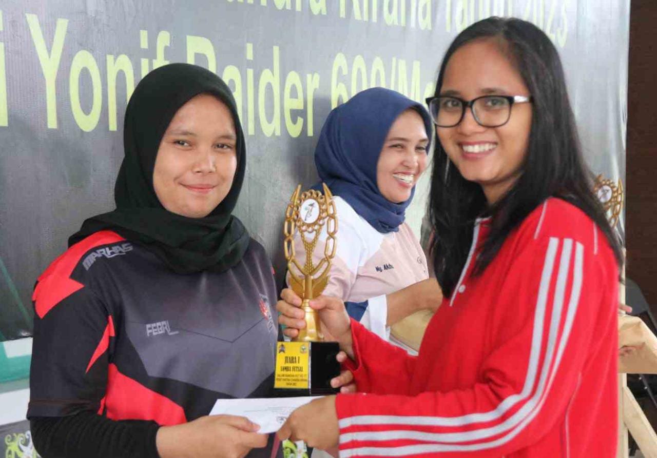 HUT Persit Kartika Chandra Kirana Ke-77, Gelar Berbagai Lomba di Mako Yonif Raider 600/Modang