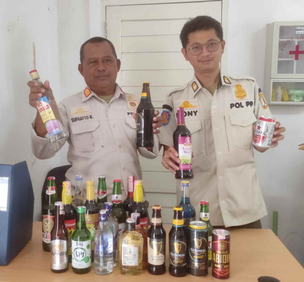 Ratusan Miras Akan Dimusnakan, Saat HUT Satpol PP ke-73