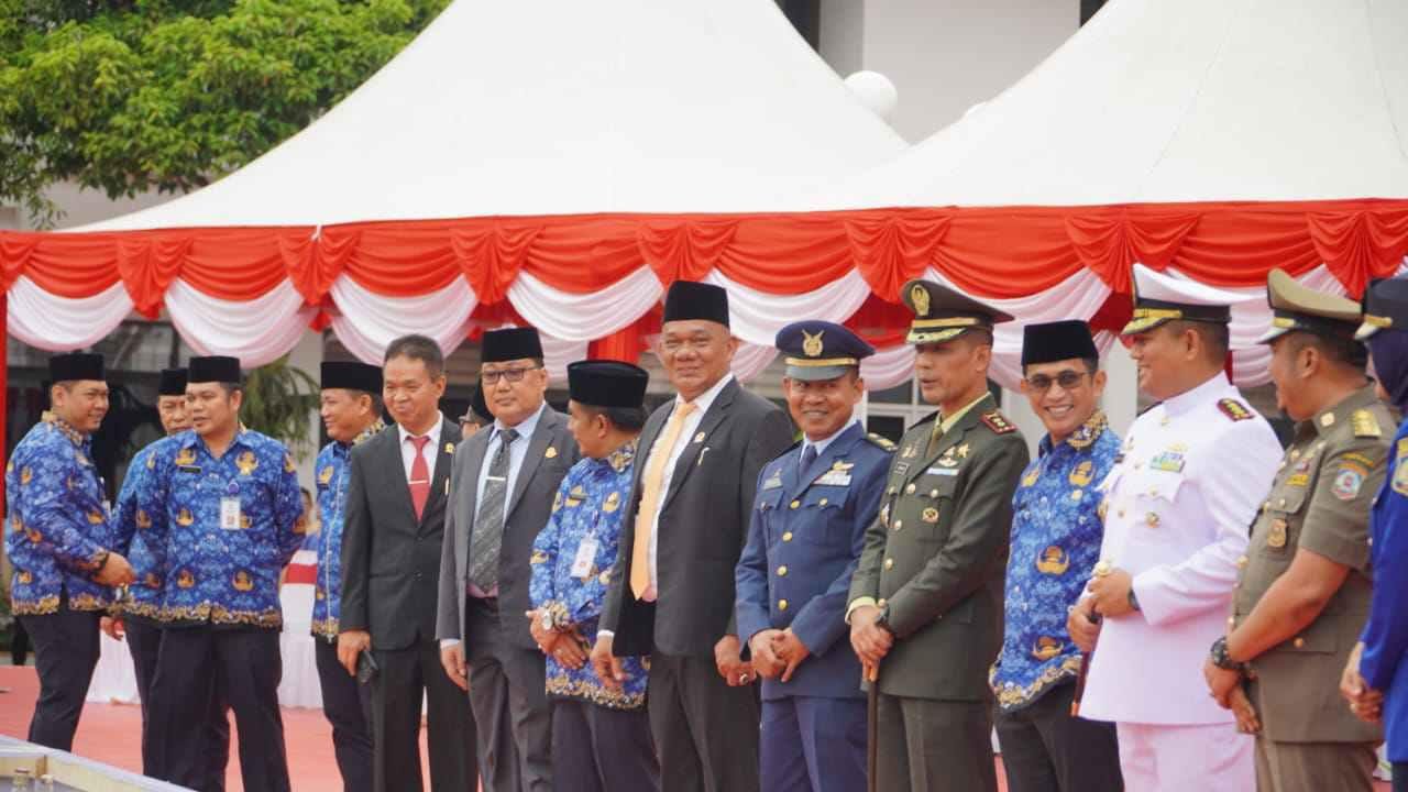 DPRD Balikpapan, Edy Alfonso Hadir di Upacara HUT Pol PP, Satlinmas dan BPBD Kota Balikpapan