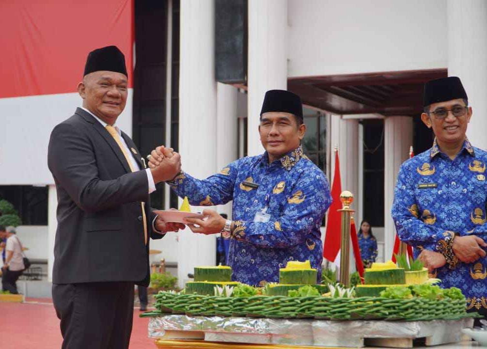 DPRD Balikpapan, Edy Alfonso Hadir di Upacara HUT Pol PP, Satlinmas dan BPBD Kota Balikpapan
