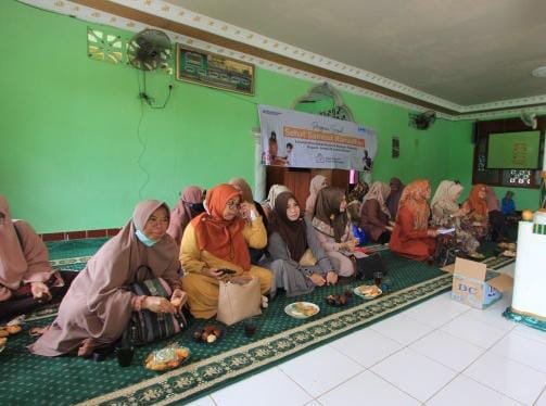 Sinergi BMH-GMB Sambut Ramadhan Periksa Kesehatan Lansia, Bagi Sembako Hingga Mukena