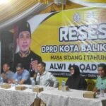 Mencuat Sampah di Pesisir Kelurahan Marga Sari, Saat Reses Alwi