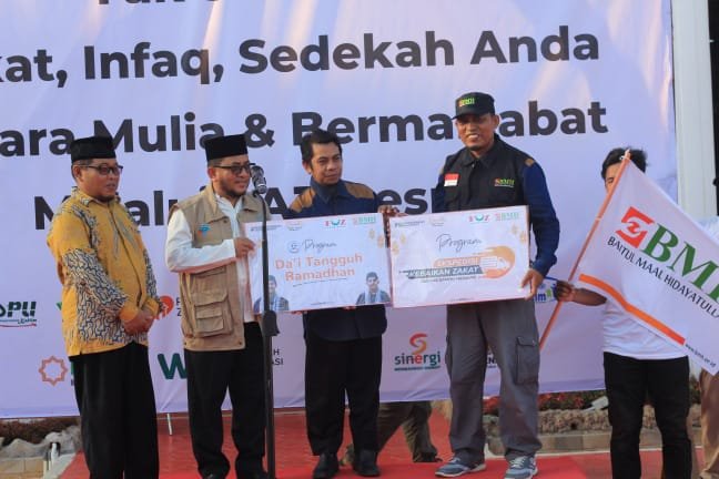 BMH, 11 Lembaga Zakat (FOZ) dan 15 Komunitas MotorZAKAT SAMBUT BULAN RAMADHAN