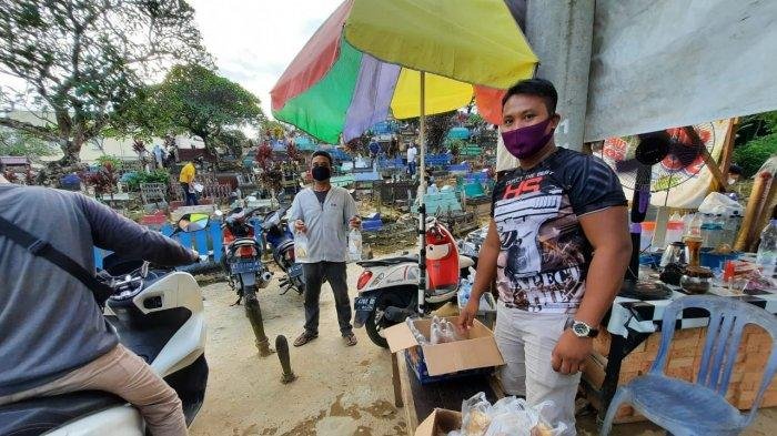 Sosok Bripka Joko, Personil Polresta Samarinda yang Menyambi Sebagai Tukang Gali Kubur