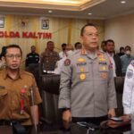 Polda Kaltim Hadiri Dialog Publik Keterjangkauan Pangan, Kesiapan Sarana dan Prasarana Transportasi Publik Jelang Mudik Lebaran 2023