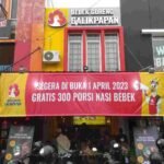 Grand Opening Bebek Goreng Balikpapan, Gratis 300 Nasi Bebek 1 April 2023