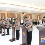 Tiga Pejabat Utama Polda dan Kapolres Kutim Dirotasi, Kapolda Kaltim Pimpin Sertijab