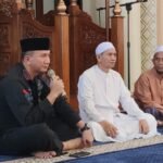 Safari Ramadhan di Masjid Nurul Qamar, Dansat Brimob Kaltim : Dengan Silaturahmi Memudahkan Tugas Polri