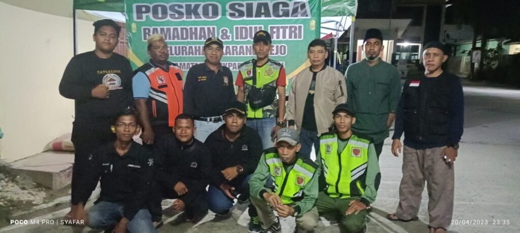 Kelurahan Karang Rejo Membuka Posko Siaga Ramadhan Dan Idul Fitri, Lukman : Kami Berkolaborasi Dengan Lembaga-lembaga Di Kelurahan