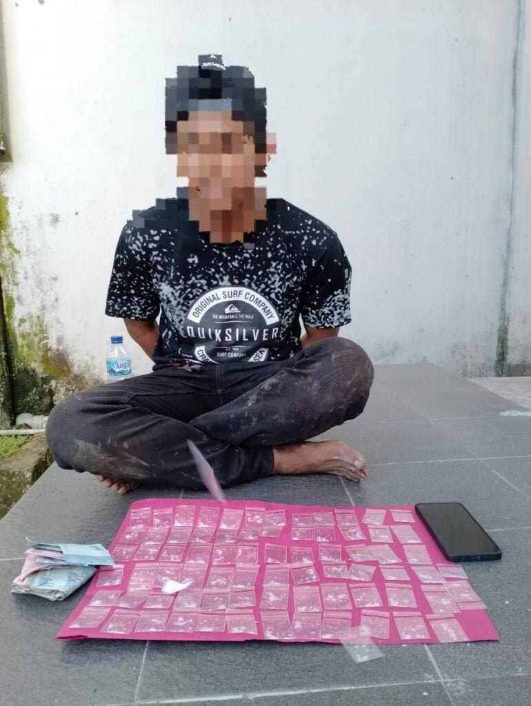 Berantas Peredaran Narkotika, Ditresnarkoba Polda Kaltim Kembali Amankan Satu Tersangka di Gunung Bugis Balikpapan