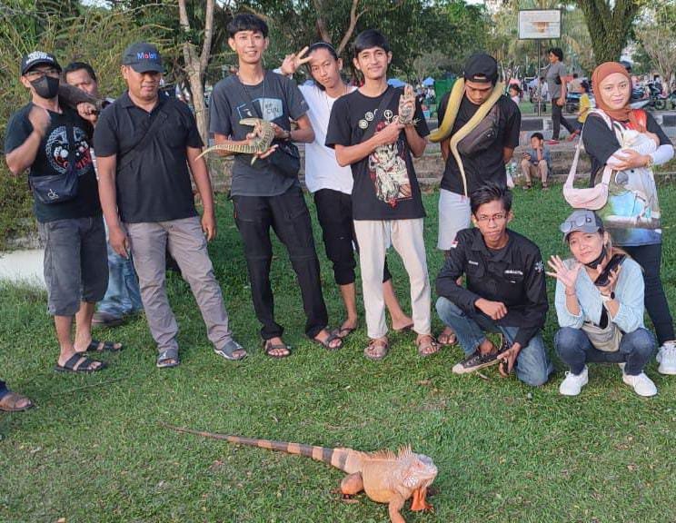 Menghibur Warga Bersama Komunitas Hewan Balikpapan