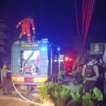 Kebakaran di Jalan Milono, Balikpapan Kota, Tiga Rumah Kontrakan Dan 10 Motor Ikut Hangus Terbakar