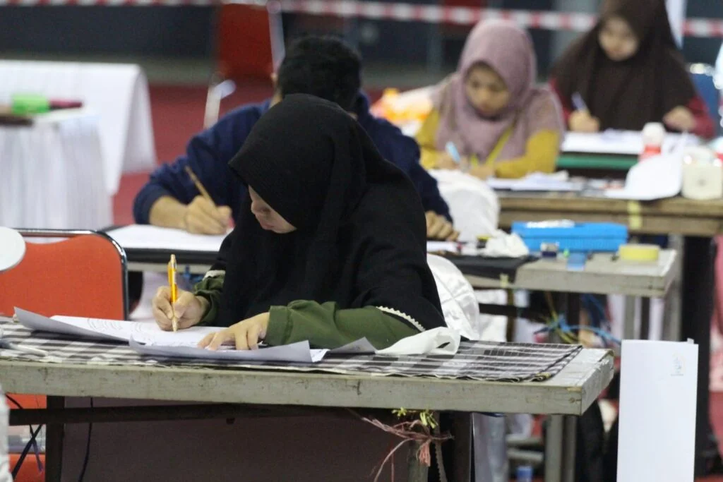 Hari Pertama MTQ Kaligrafi, Sekitar 40 Peserta Ambil Bagian