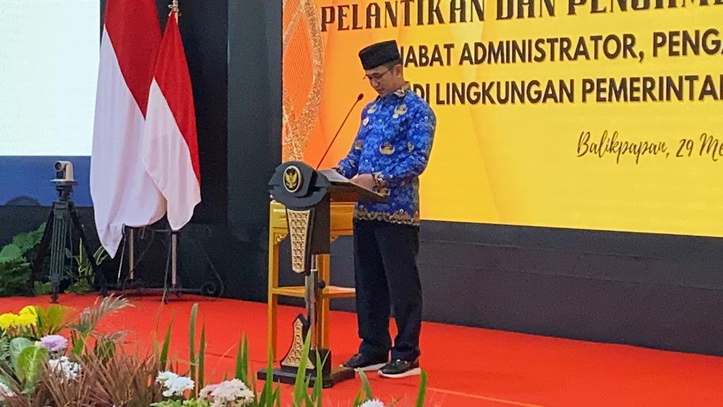 Wali Kota Balikpapan Lantik 92 Pejabat Administrator Pegawas dan Fungsional. Jadilah Peran Penting Sebagai Beranda IKN