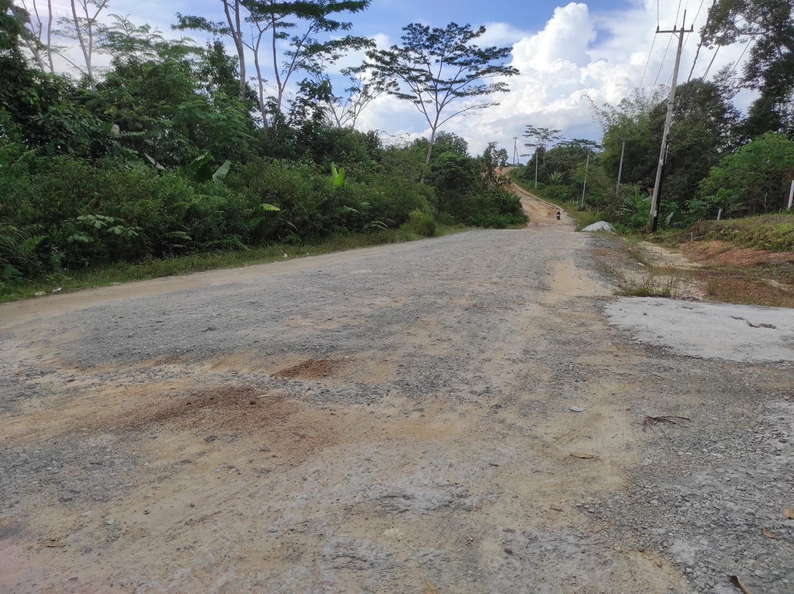 Rencana Tahun Ini Anggaran dari Pusat Akan Cor Jalan Proklamasi TPA Manggar Tembus Transad KM 8