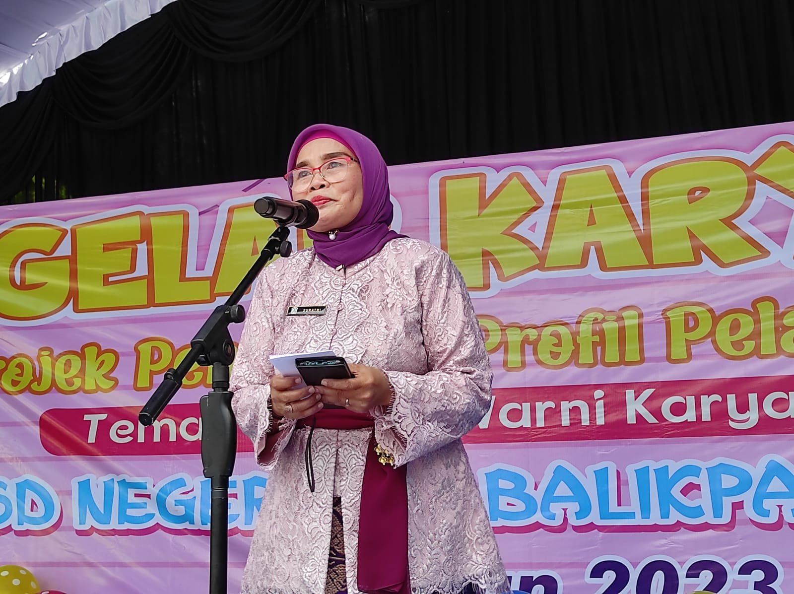 SD Negeri 004 Balikpapan Utara Gelar P5 Dibuka Kadisdikbud Kota Balikpapan
