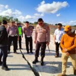 Telan Biaya Pembangunan Rp 14 Miliar Belum Genap Setahun, Jalur Utama Sanga-Sanga - Dondang Kukar Ambruk