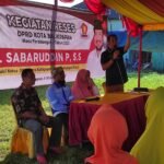 Reses Sabaruddin Panrecalle di RT 31 Manggar Baru, yang Mencuat Program MBR, Sekolah dan Infrastruktur