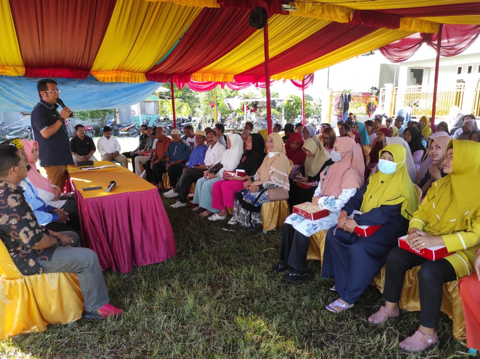 Reses Sabaruddin Panrecalle di RT 31 Manggar Baru, yang Mencuat Program MBR, Sekolah dan Infrastruktur