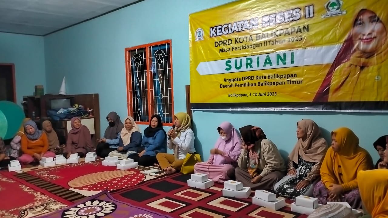 Minimnya PJU, Persoalan Air Bersih PDAM dan Infrastruktur di Reses Suriani di RT 2 Manggar