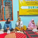 Minimnya PJU, Persoalan Air Bersih PDAM dan Infrastruktur di Reses Suriani di RT 2 Manggar