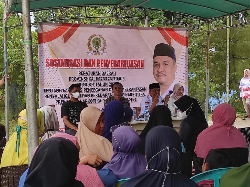 Bagus Susetyo Gelar Sosper di RT 95 TPA Manggar, Cegah Penyalahgunaan Narkoba