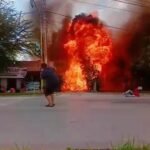 Si Jago Merah lahap 2 Rumah di Tanah Grogot