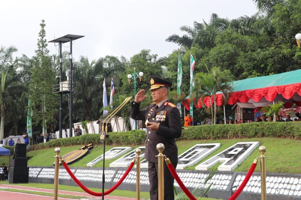 Kapolda Kaltim Pimpin Upacara Peringatan Hari Bhayangkara ke-77