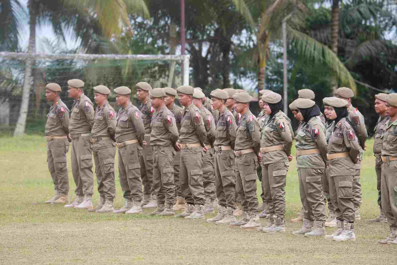 98 Personil Satpol PP PPU Jalani Diklatsar di Kompi C Raider Petung Hamdam : “Satpol Dituntut Harus Punya Integritas yang Baik”