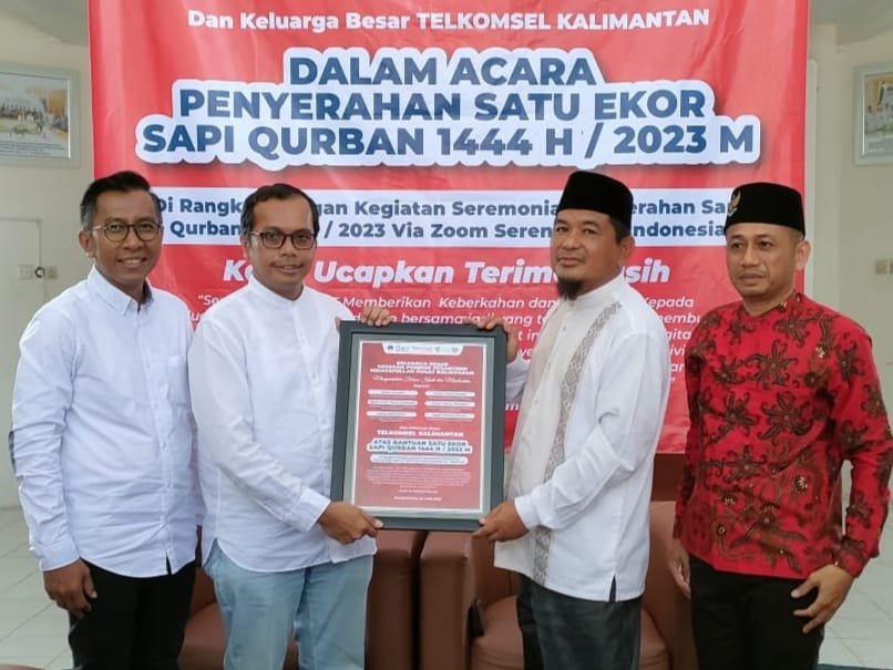 #NyalakanKebersamaan di Momen Iduladha 1444 H, Telkomsel Salurkan Bantuan Hewan Kurban ke 46.000 Penerima Manfaat