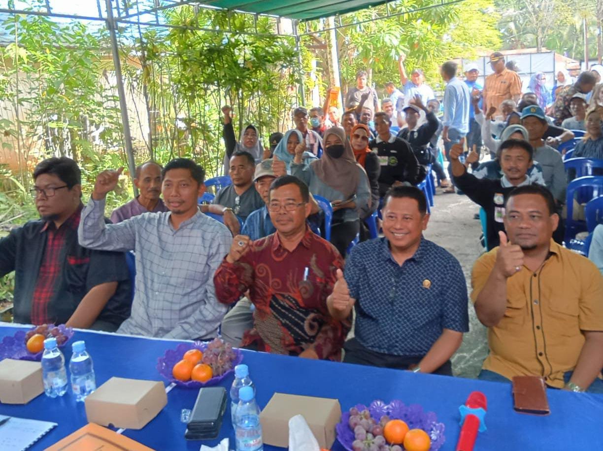 Sigit Wibowo Sosialisasikan Perda Pajak di Kelurahan Karang Joang