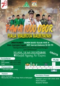 PAWAI 1000 OBOR | PIALA WALIKOTA BALIKPAPAN