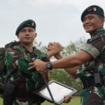 Datang dari Perbatasan Papua, Kodam VI/Mlw laksanakan upacara penyambutan Satgas Yonif Raider 600/Modang