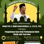 Tabligh Akbar Memperingati Tahun Baru Islam | Ustadz H. Abdul Somad
