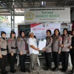 Peringati Hari Jadi Polwan ke-75, Polwan Polda Kaltim Gelar Bakti Sosial dan Kesehatan