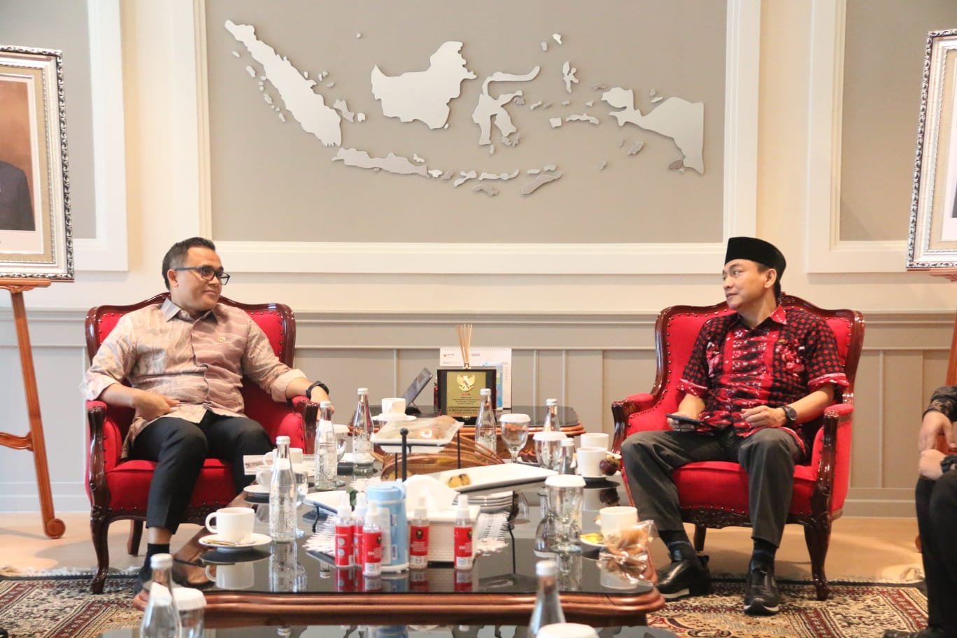 Bahas Kepatuhan Pelayanan Publik dan Reformasi Birokrasi K/L Sektor Kemaritiman dan Investasi, Ombudsman RI Temui Menteri PANRB