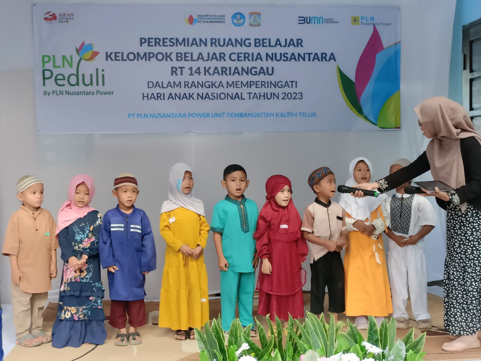 Inspiratif, PLN Nusantara Power Beri Ruang Belajar Untuk KB Ceria Nusantara