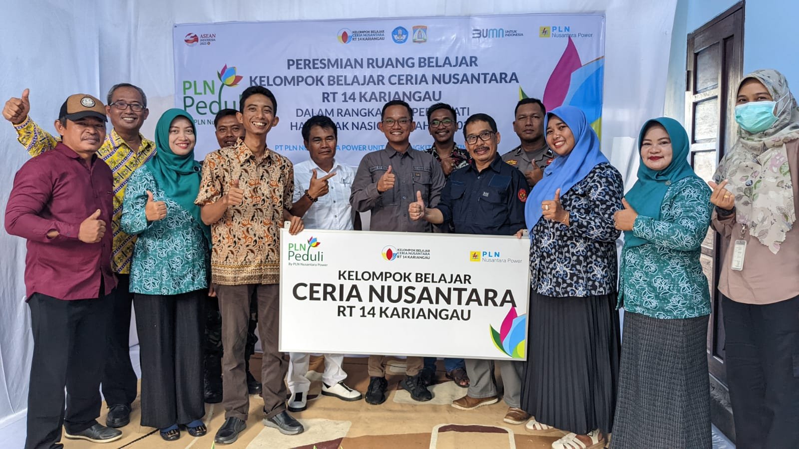 Inspiratif, PLN Nusantara Power Beri Ruang Belajar Untuk KB Ceria Nusantara